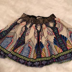 Patterned skirt